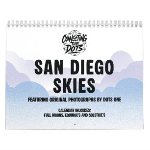 Kalender 2026 - San Diego Luchten - Stippen Eén Fo