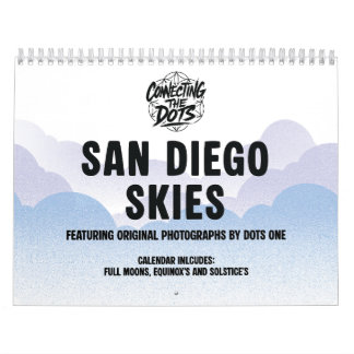 Kalender 2026 - San Diego Luchten - Stippen Eén Fo