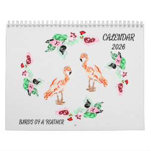 Kalender 2026 Tropische & Dagelijkse Vogels