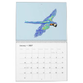 Kalender 2026 Tropische & Dagelijkse Vogels (Jan 2027)