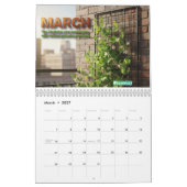 Kalender 2026 Urban Gardening & Balkon Farming (Mar 2027)