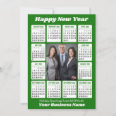 Kalender 2026 - Verticale bedrijfsfoto Feestdagenkaart (Voorkant)