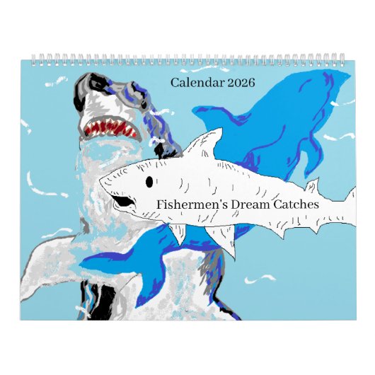 Kalender 2026 Vissersdroomvangsten (Hoes)