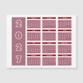 Kalender 2027 (Voorkant)