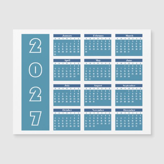 Kalender 2027 (Voorkant)