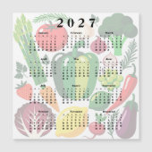 Kalender 2027 Groenten (Voorkant)
