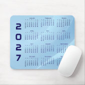 Kalender 2027 muismat (Met muis)