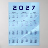 Kalender 2027 poster (Voorkant)