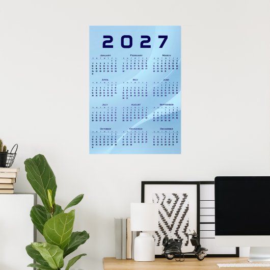 Kalender 2027 poster (Thuiskantoor)