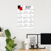 Kalender 2027 poster (Thuiskantoor)