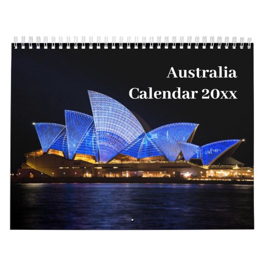 Kalender 20xx - Australië (Hoes)
