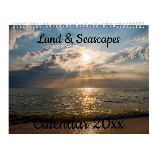 Kalender 20xx - Land- en zeegezichten (Hoes)