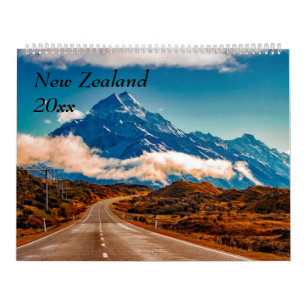 Kalender 20xx - Nieuw-Zeeland