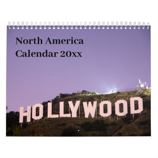 Kalender 20xx - Noord-Amerika (Hoes)