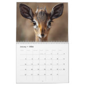 Kalender 20xx - Wilde dieren (Jan 2026)