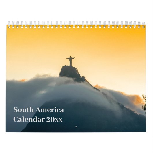 Kalender 20xx - Zuid-Amerika (Hoes)