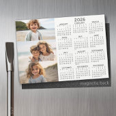 Kalender - 3 foto's - Basic Grey White Magnet