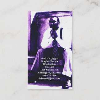 kalender 9, Andre N. JonesGraphic DesignIllustr... Visitekaartje