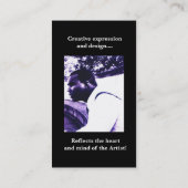 kalender 9, Andre N. JonesGraphic DesignIllustr... Visitekaartje (Achterkant)