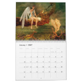 Kalender-A aanraking van Magisch Kalender (Jan 2027)