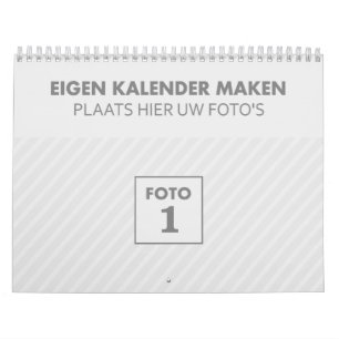 Kalender aanmaak 2022 fotokalender jaarkalender