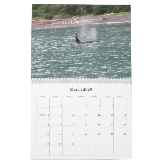 Kalender Alaska 2025 (Mar 2026)