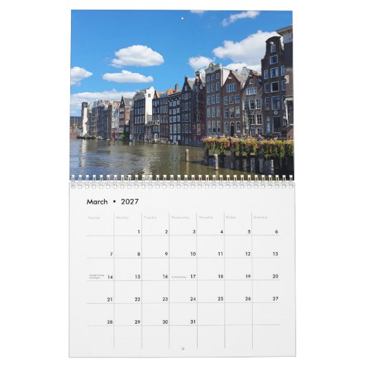 Kalender Amsterdam 2026 (Mar 2027)