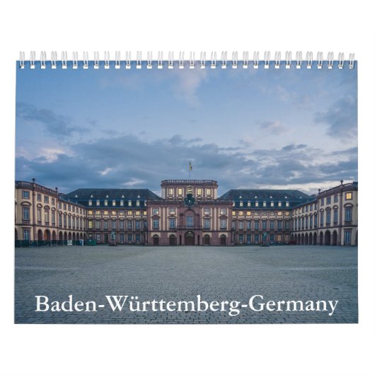 Kalender Baden-Württemberg-Duitsland (Hoes)