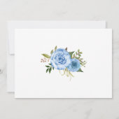 kalender behalve de datum Roze bloemige trouwdag Kaart (Achterkant)