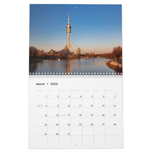 Kalender Beieren 2025 (Mar 2026)