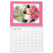 Kalender - Bloem Afbeeldingen (Jan 2027)