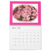 Kalender - Bloem Afbeeldingen (Feb 2027)