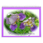 Kalender - Bloemen Afbeeldingen (Hoes)