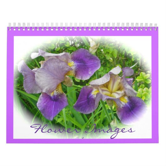 Kalender - Bloemen Afbeeldingen (Hoes)