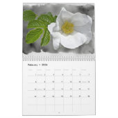 Kalender - Bloemen op achtergronden (Feb 2026)