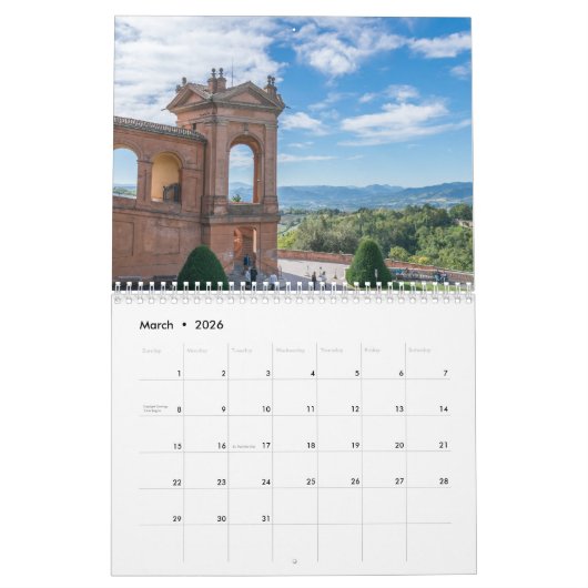 Kalender Bologna 2026 (Mar 2026)