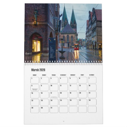 Kalender Bremen-Duitsland (Mar 2026)