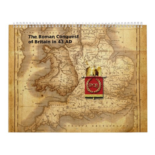 kalender - brittannië : de roman verovering (Hoes)