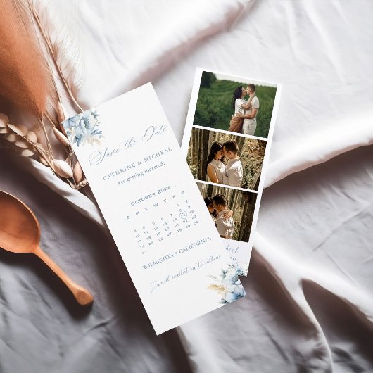 Kalender Bruiloft Fotocabine strip lijst Opslaan T Save The Date