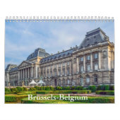 Kalender Brussel-België (Hoes)