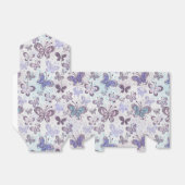 Kalender Butterflies Tent met lint-lintdoos Bedankdoosjes (Uitgevouwen)