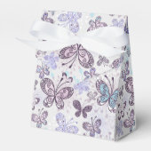 Kalender Butterflies Tent met lint-lintdoos Bedankdoosjes (Voorkant Zijde)