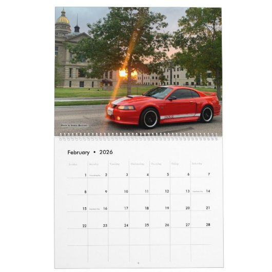 Kalender Cheyenne Cruise Nacht 7e (Feb 2026)