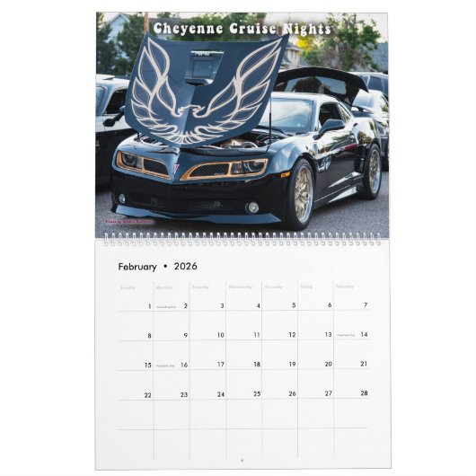 Kalender Cheyenne Cruise Nights (Feb 2026)