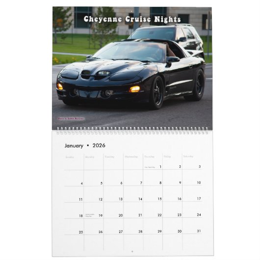 Kalender Cheyenne Cruise Nights (Jan 2026)