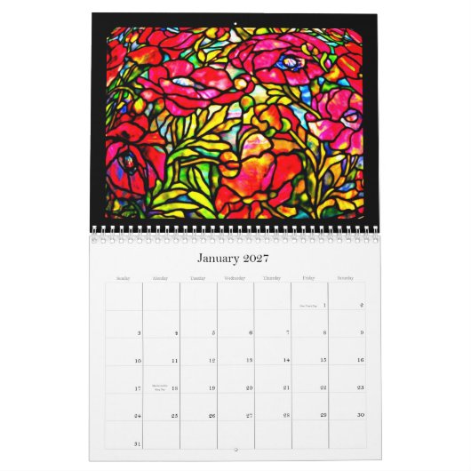 Kalender-Classic/-Louis Comfort Tiffany Kalender (Jan 2027)