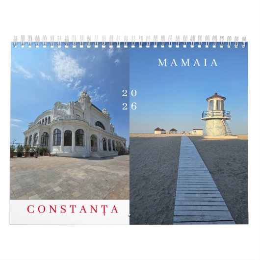 Kalender Constanta en Mamaia 2026 (Hoes)