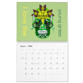 Kalender, Crazy Funny Skulls 2019 Kalender (Mar 2026)