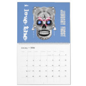 Kalender, Crazy Funny Skulls 2019 Kalender (Jan 2026)