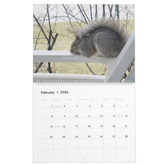 Kalender Critters 2025 (Feb 2026)